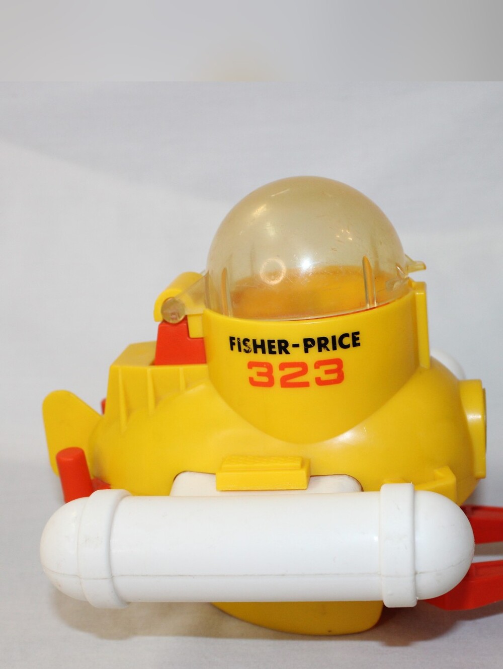 Vintage 1978 Fisher-Price Adventure People Aero-Marine Search Team submarine#323